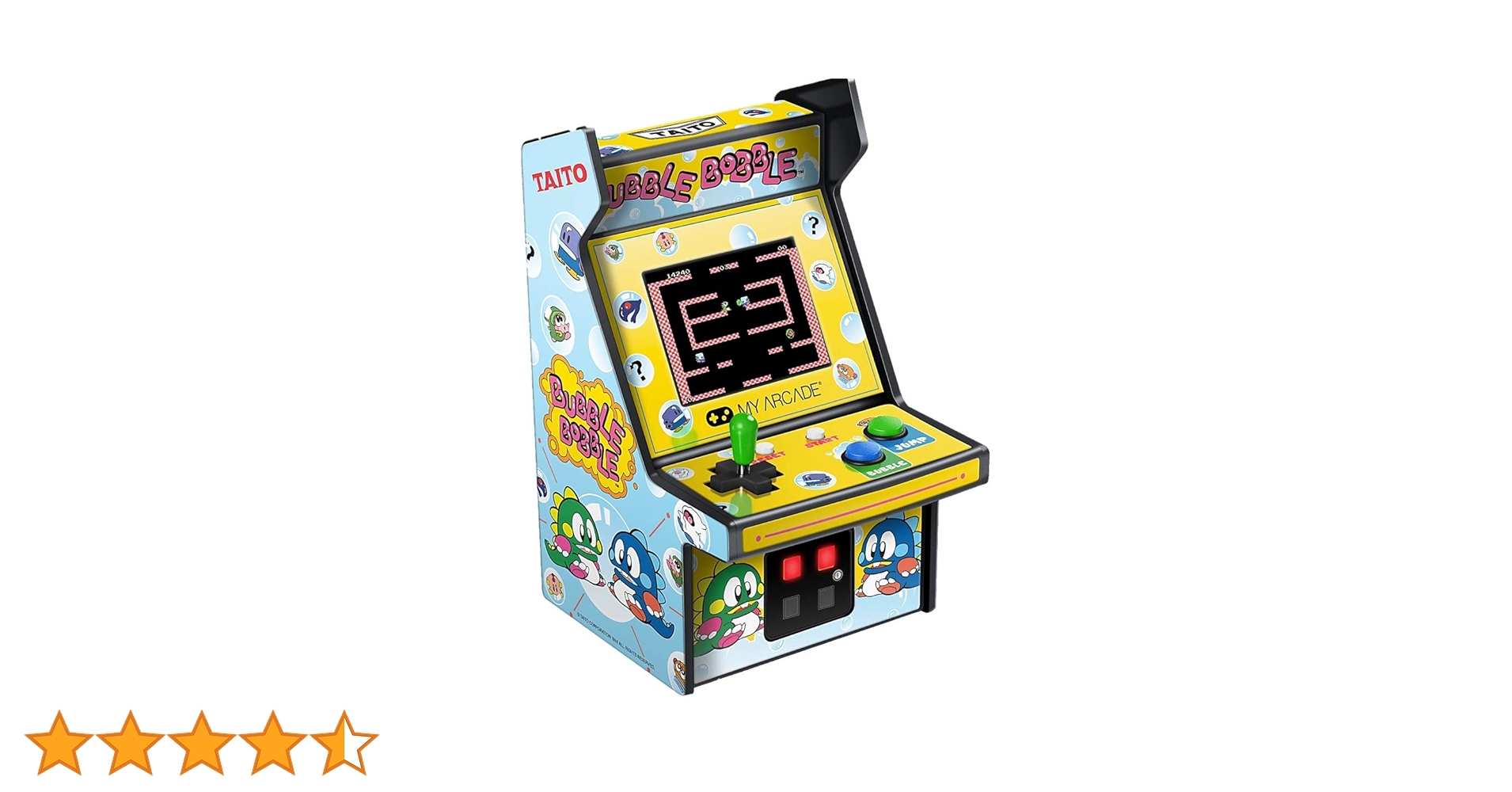 Amazon.co.jp: MyArcade 6.75インチ レトロ バブルボブル ミニ